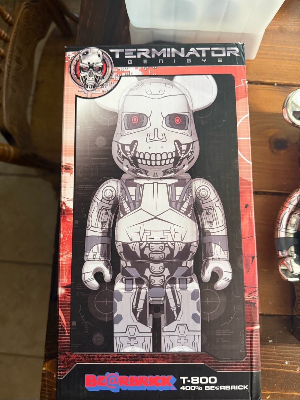 400/100% terminator bearbrick